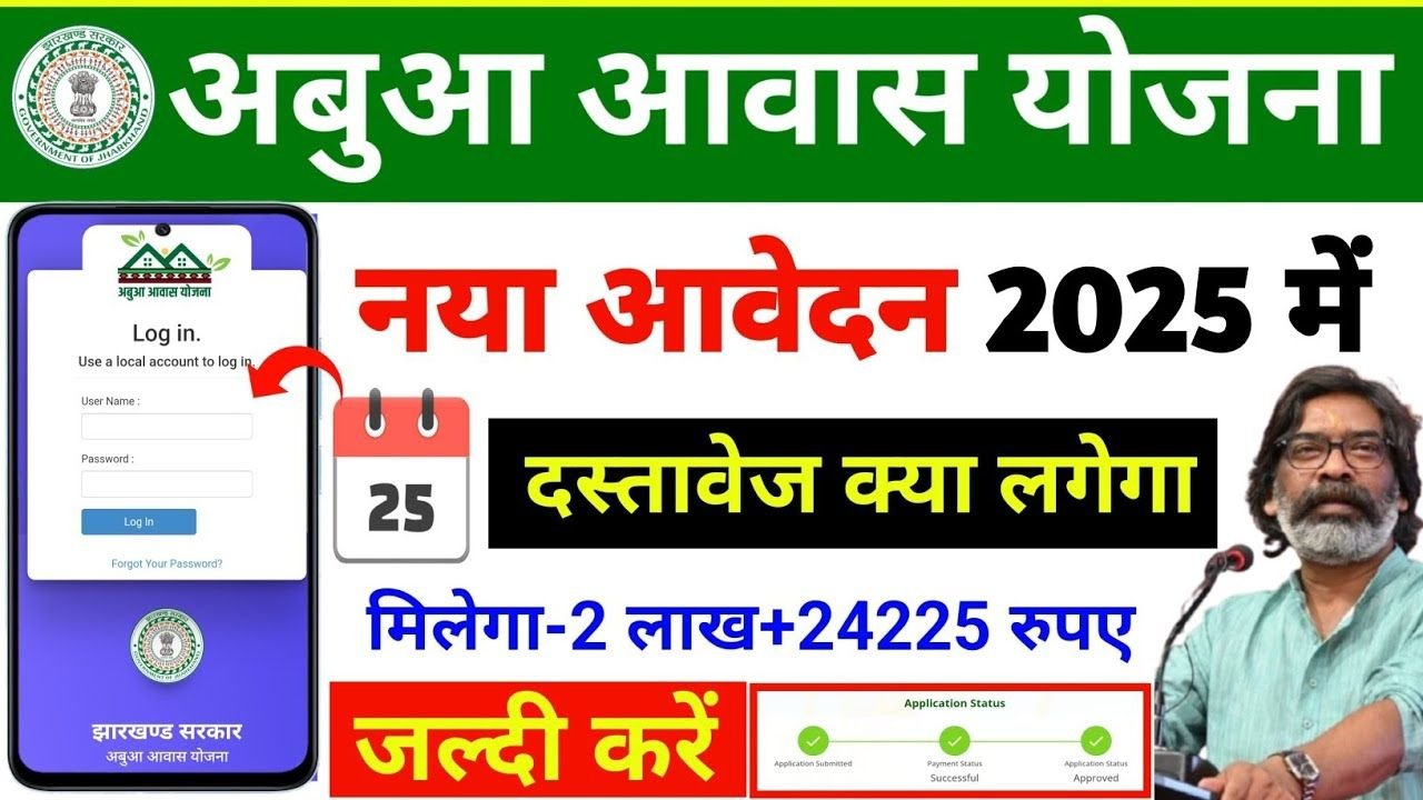 Jharkhand Abua Awas Yojana 2025